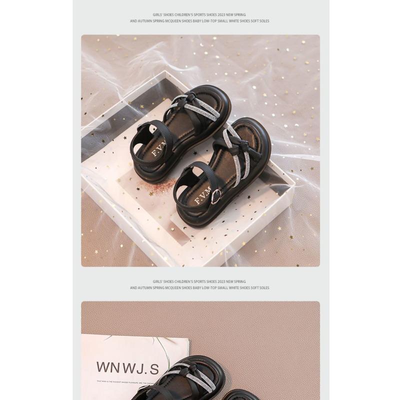 Nové letní nezbytnosti - Dívčí princeznovské sandály - Módní sandály s měkkou podrážkou pro větší děti, malé děti a miminka