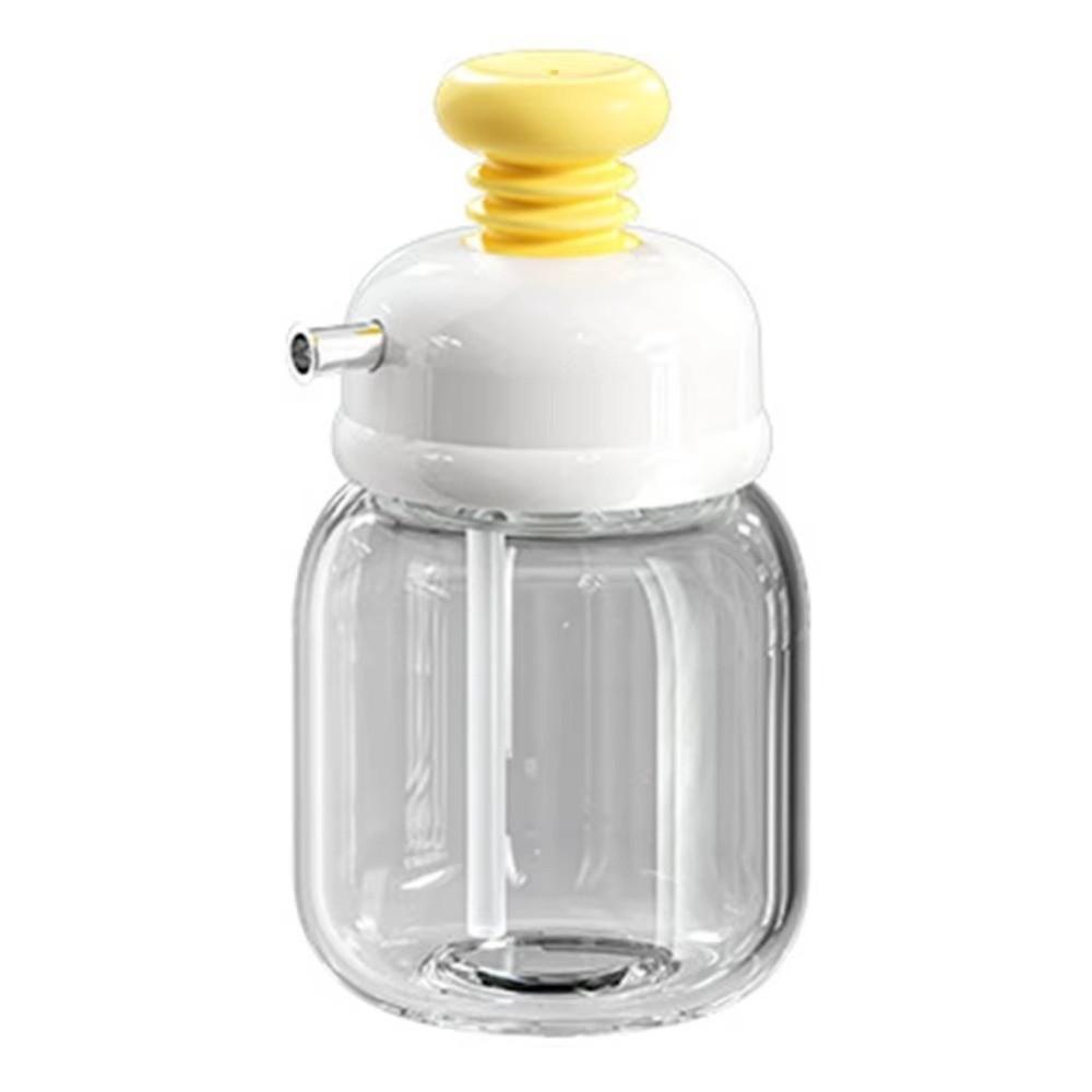 Kitchen Seasoning Press Style Seasoning Bottle Quantify 100ml Glass Oil Bottle Leakproof Non Drip Seasoning Dispenser Vinegar