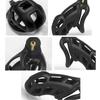 Men's Resin Nylon Chastity Belt Set with 4 Cock Penis Rings Sleeve Lock Cobra Cock Cage with Keys Male Extreme Bondage Sex Toys