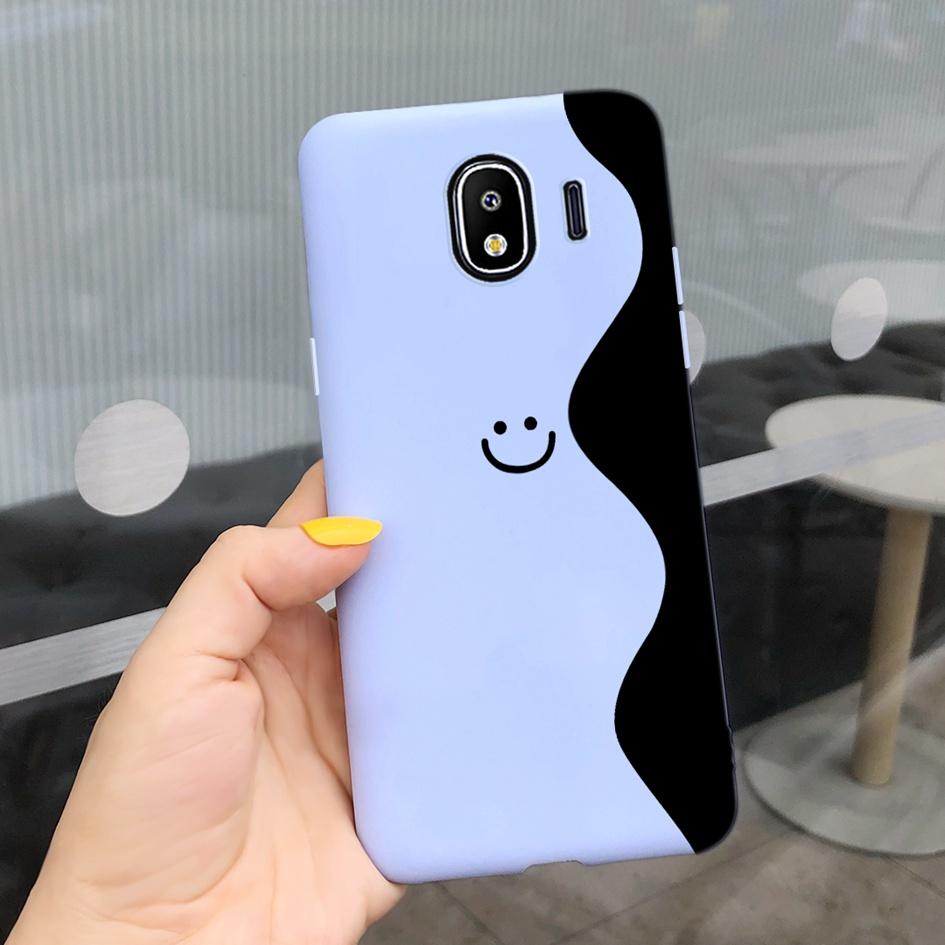 For Samsung Galaxy J4 J6 2018 EU Case SM-J400F J600F Lovely Cartoon Protective Skin Cover For Samsung J4 2018 J 4 J 6 Soft Coque