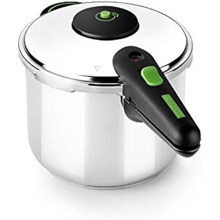 Monix Presto - Autocuisseur Rapide 7 Litres, Acier Inox 18/10, Compatibles Toutes Sources De Chaleur Induction Incluse