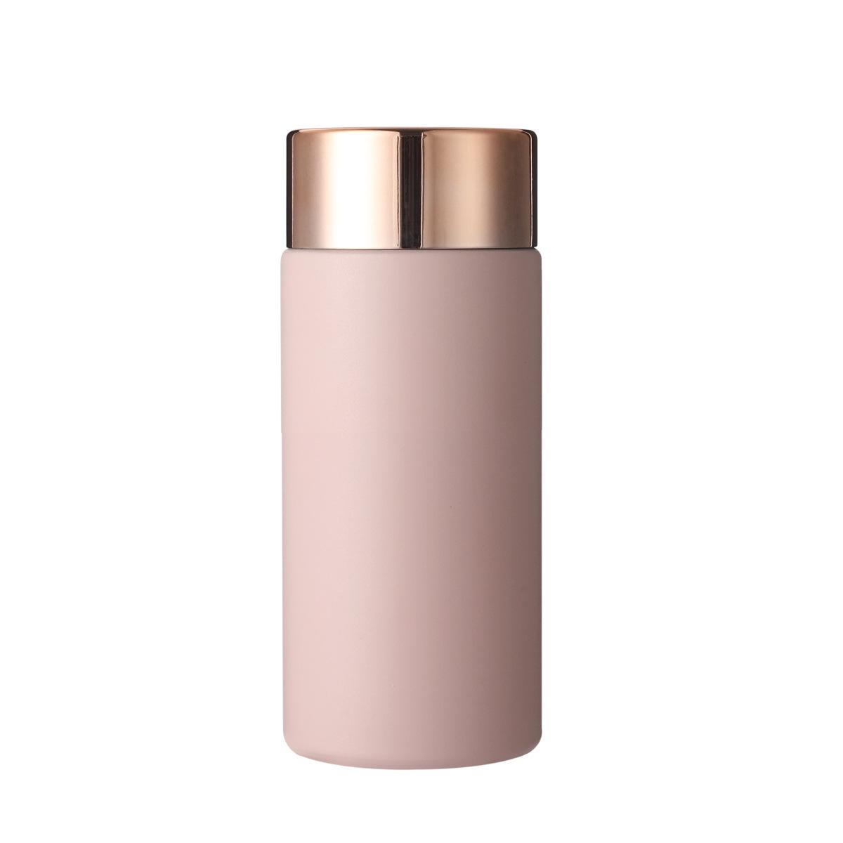 Portable 200ml 316 Stainless Steel Mini Thermos Capsule Cup 200ml розовый