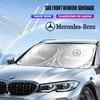 TGM3   Summer Car Interior Front Window Sunshade UV Protection Auto Sticker For Mercedes Benz W205 C300 W203 W206 W108 W124 W126 W140 W