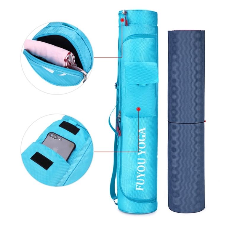 Stylish Yoga Bag With Reinforced Shoulder Strap And Ample Space For Fitness Accessories And Outdoor Activities