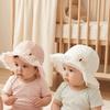 Soft Brim UV Protection Cap Pearl Bowknot Toddler Bucket Hats New Baby Sun Hat  Outdoor