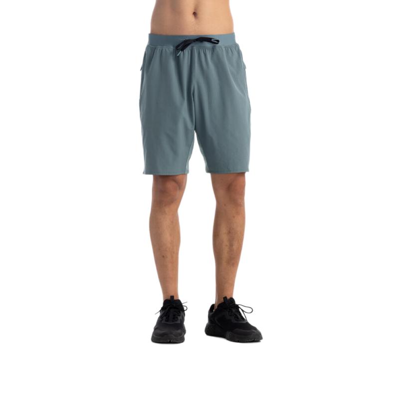 

DECATHLON Comfortable Solid Lace-Up Casual Shorts Men s Cedar L