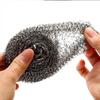 48Pcs Stainless Steel Cleaning Ball Steel Wire Ball Household Kitchen Washing Pots Pans Dishes Remove Dirt Rust Scrubbing Tool
