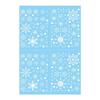 Double-Sided Snowflake Electrostatic Wall & Glass Sticker for Christmas Party Decorations
