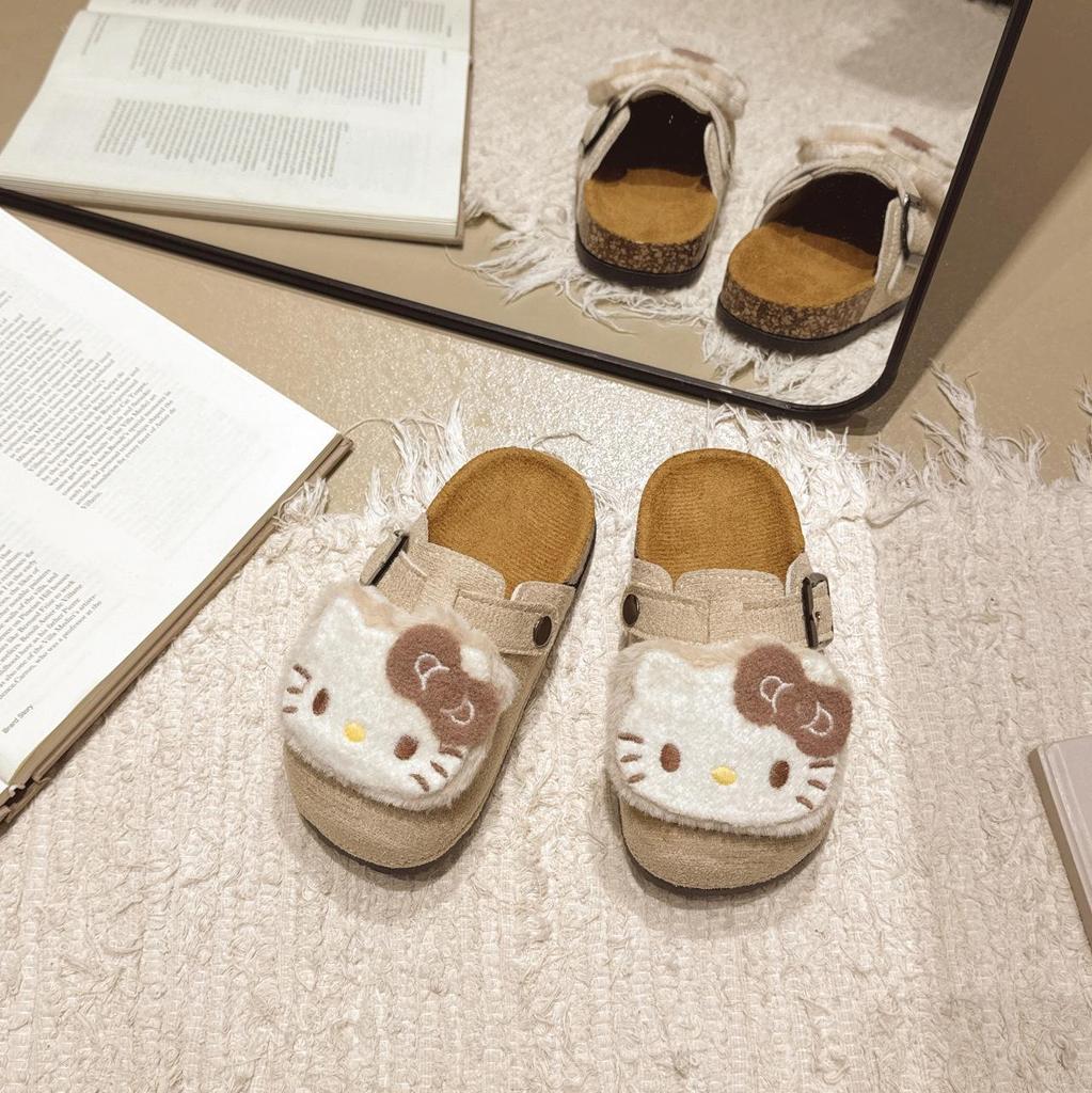 2025 Spring Kids' Birkenstock Princess Slip-on Slippers: Soft Sole, Closed Toe for Little Girls