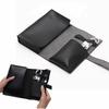 PU Leather Cable Organizer Pouch Durable Data Cable Storage Bag  School Accessories
