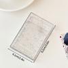 Cartoon Acrylic Photocard Storage Box Photo Cards Holder Idol Cards Storage Case Desk Accessiories Office Desk Card Organizer