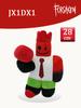 TreasuringU Neues 30cm Chance Plüschtiere Niedliche Cartoon-Kaninchen Stoffpuppen Slasher-Spiel Plüschtier Für Jungen Mädchen Geburtstagsgeschenke