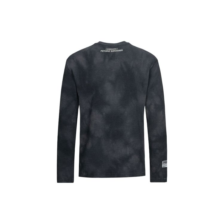 Evisu SS24 Family Flower And Logo Embroidery Long Sleeve T-Shirt Men Tops Black 2ESGNM4TL5134RXCT