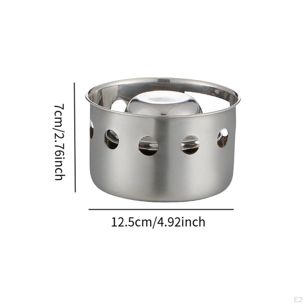 Alcohol Burner Spirit Large Capacity Compact Stable Camp Furnace for BBQ