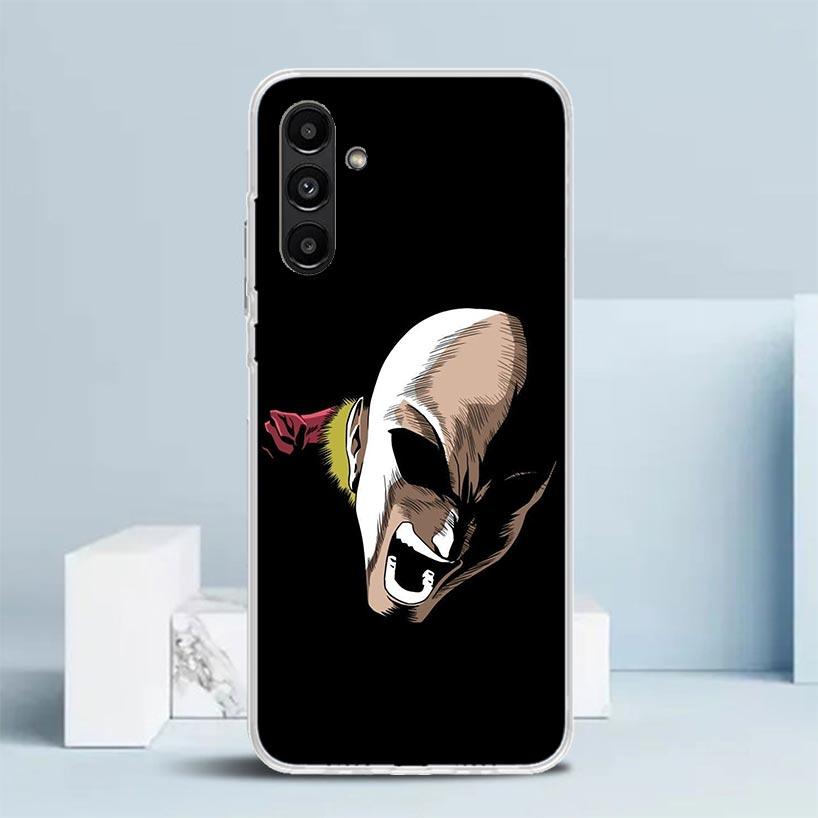 One P-Punch-Man Saitama King Phone Case For Samsung Galaxy A17 A37 A57 A16 A15 A14 A13 A56 A55 A54 A53 A36 A35 A34 A33 A26 A25 A