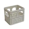 Stackable Battery Storage Box with Secure Latch Space-saving Battery Organizer for AA AAA 18650 21700 Batteries Compact Desktop Case