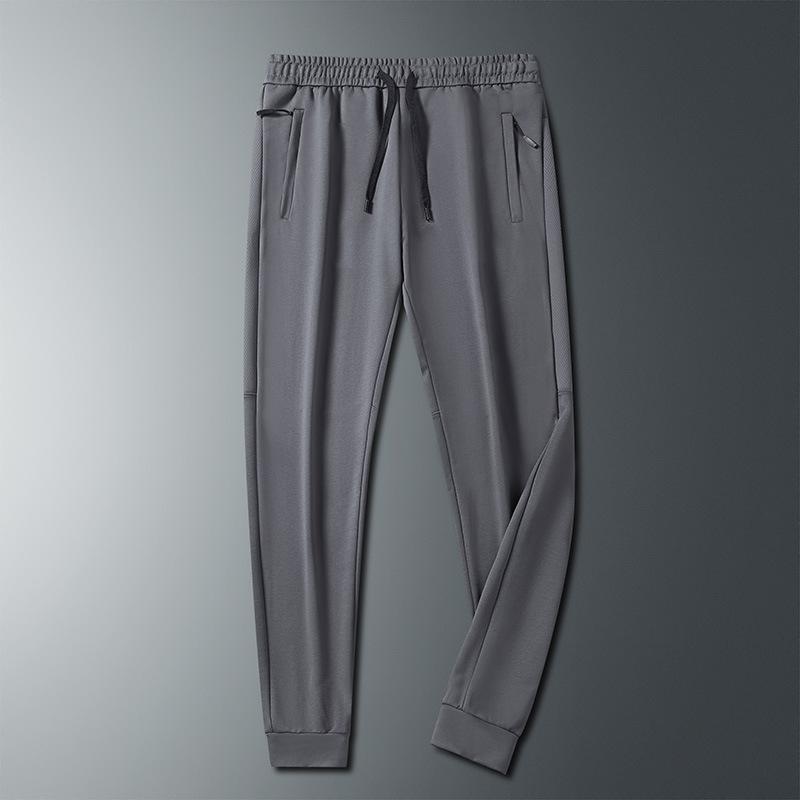 

New Printed Sweatpants for Men In Autumn and Winter Thickened New Wide-fitting Long Trousers and Sleeves Versatile 5XL