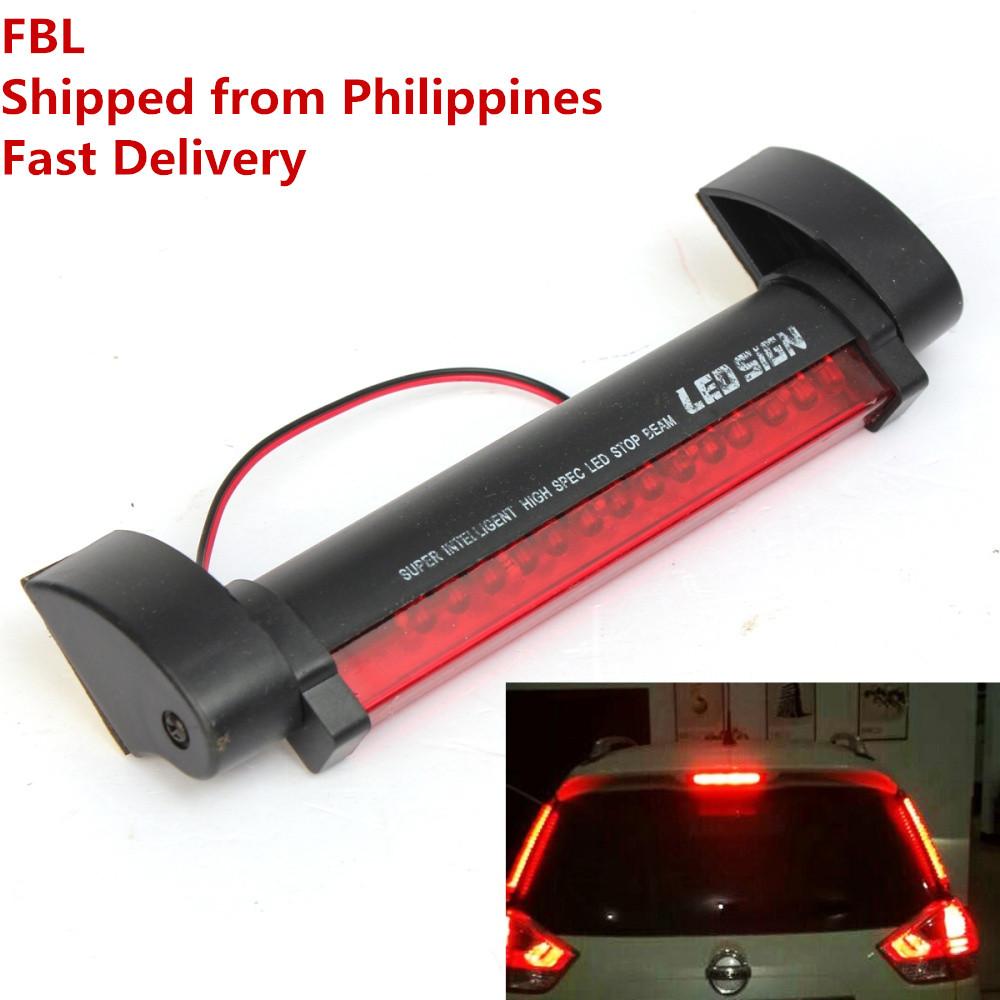 12V Car High Mount Third 3RD Brake Stop Tail LED Light Warning Indication Lamp 12V Car High Mount Third 3RD Brake Stop Tail LED Light Warning Indication Lamp