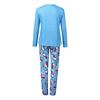 Christmas Women Mom Printed Letter Top+Print Pants  Family Clothes Pajamas