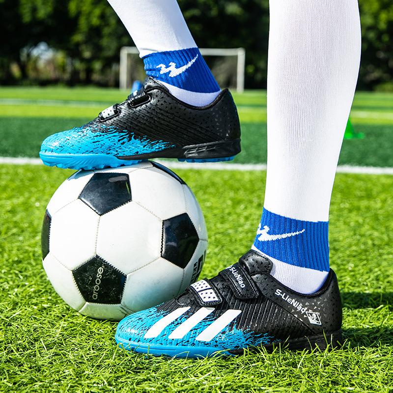 Foreign Trade Children's Football Shoes Men's and Women's Sports Football Shoes Broken Nails Primary School Students Indoor Football Game Training Sho
