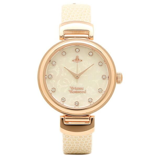 

[Vivienne Westwood] Женские часы Vivienne Westwood VV128RSWH Золотисто-белые [Товар]