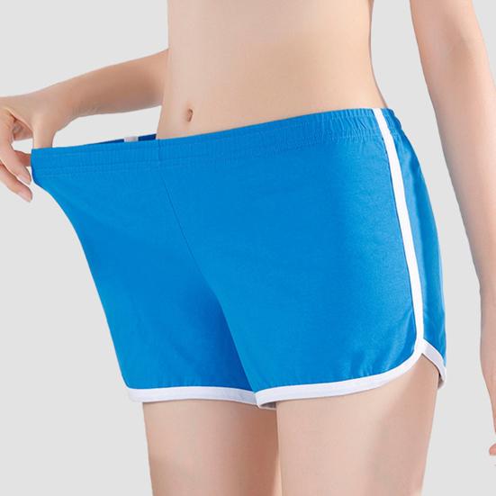 Women Cotton Underwear Breathable Loose Casual Fitness Shorts Elastic Middle Waist Sports Workout Boxer Shorts Underpants