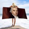 Towel Beach Bath Quick-Drying J-James Lightweight Portable Sauna Camping Swim Pool Portrait M-MadisonS Travel