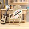 Dollhouse Chair Armchair Furniture Home Model 1:12 Miniature Decor Toy Doll House Accessories