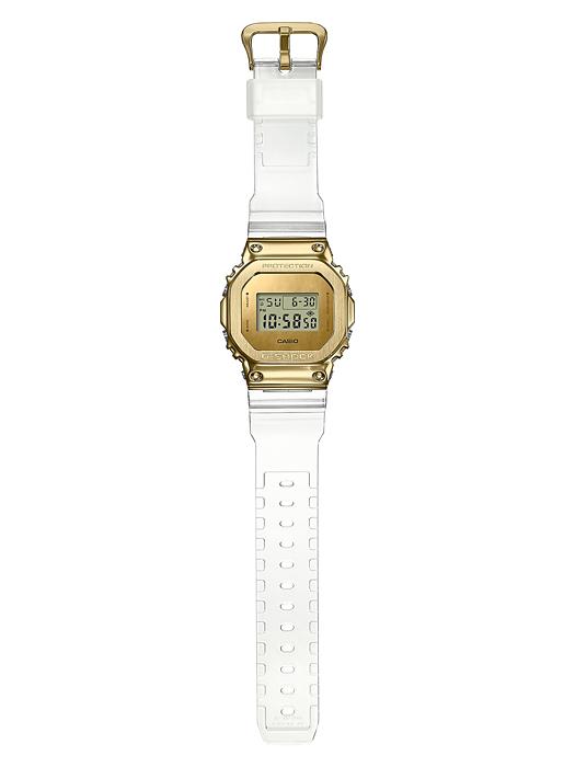 Casio G-SHOCK Men's Stainless Steel 200M Water Resistant Shock Resistant Alarm Quartz Watch GM-5600SG-9