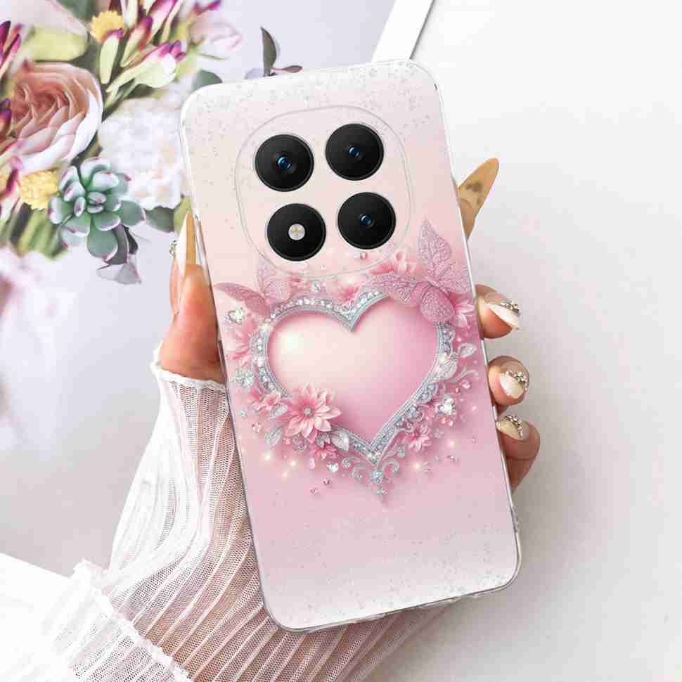Für Xiaomi Redmi Note 15 Pro Plus ProPlus 5G Hülle Blume Cartoon Hülle Weiche Silikonhülle Für Redmi Note 15 Pro+ Hülle