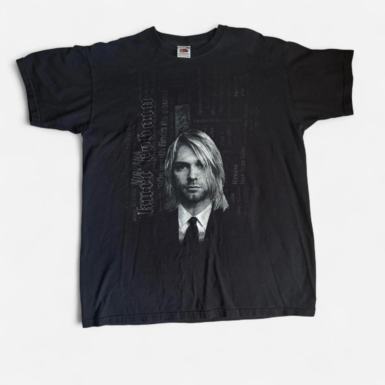 Vintage one-of-a-kind K Cobain/Nirvanaa t-shirt XL