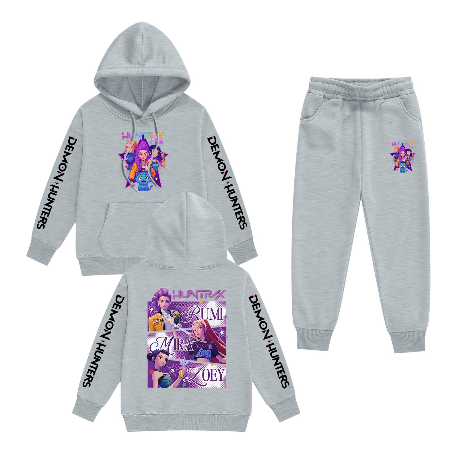 

Детский комплект худи с длинным рукавом, свободный пуловер с принтом букв, на шнурке, с капюшоном 160