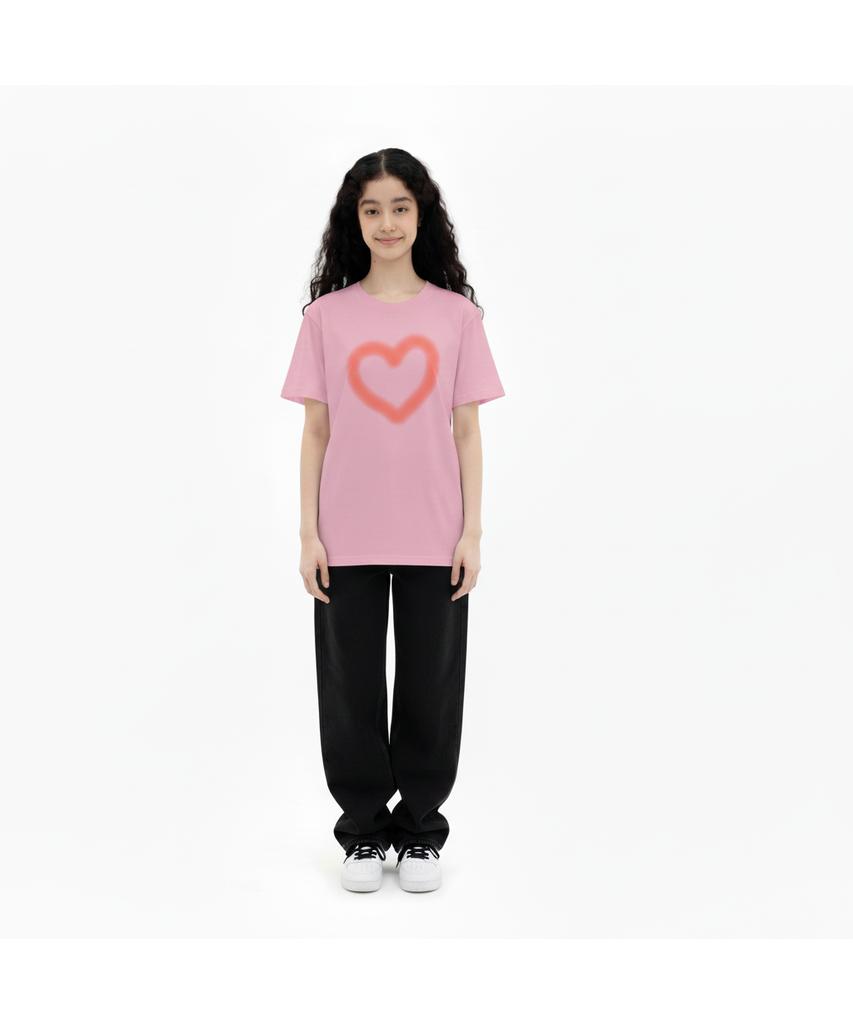 Leobeumiopisyeol Pastel Heart T-Shirt 2Ver.