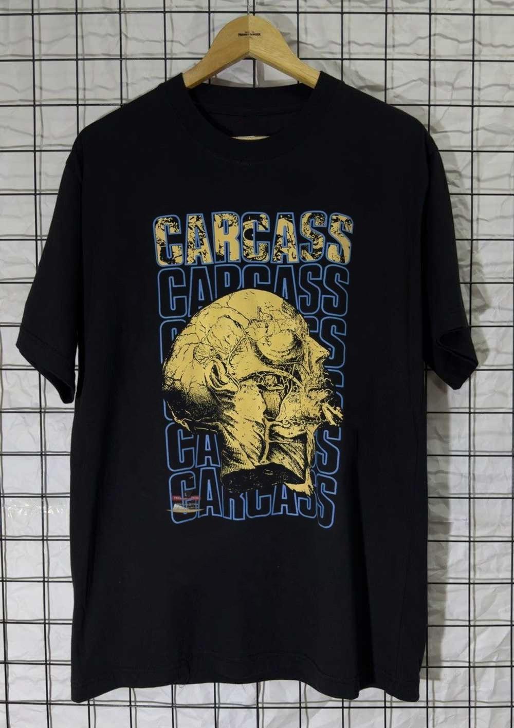 Carcass Necro Head English Death Metal Rock Unisex S-5XL Shirt MK336 S
