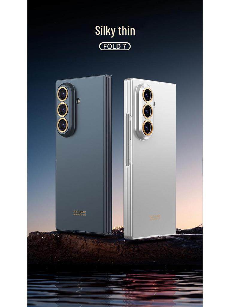Samsung Z Fold 7 Ultra-thin Hard Protective Case with Integrated Film