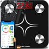 Smart Analytical Bathroom Scale Bluetooth Black