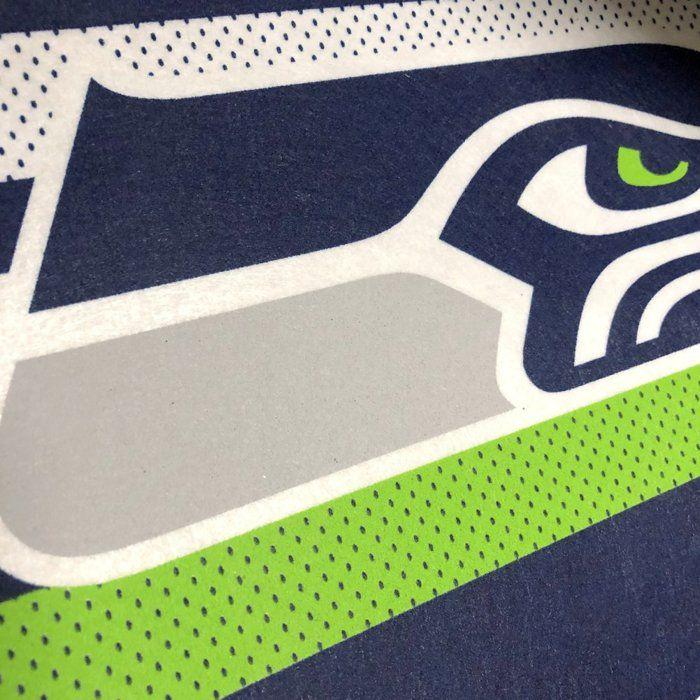 Fanion - Wincraft - Seattle Seahawks - Feutre robuste - 75x30cm - Décoration rétro