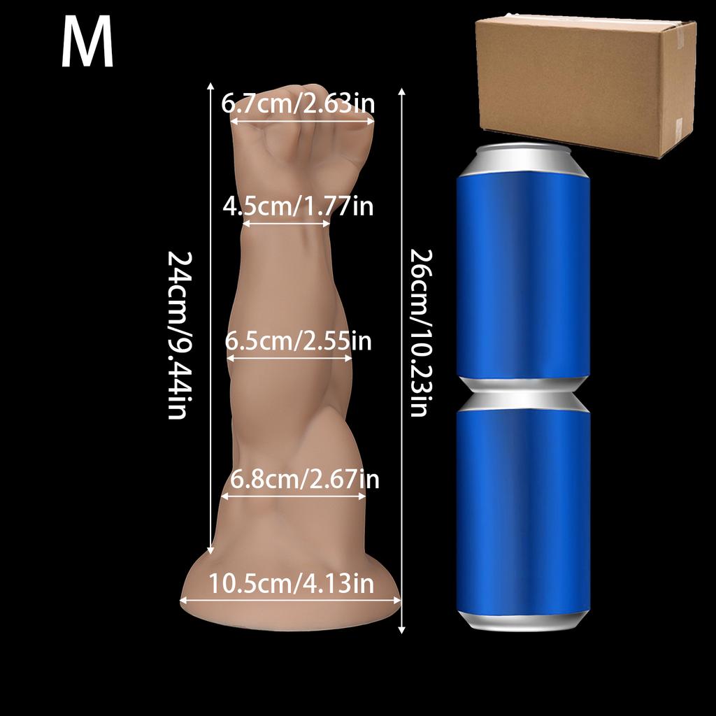 S-XXL Huge Fist Hand Butt Plug Dildos Big Fisting Anal Plugs Dilator Training Expansion Vaginal Stimulation Sex Toys for Women Man Climax Masturbator