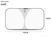 Parking Essentials: Car Sun Shade Blackout Umbrella for Heat Insulation and Protection