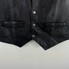 Mode Retro Mænds Vest Afslappet Udendørs Læder Vest Udendørs Vandtæt Udendørs Fritid