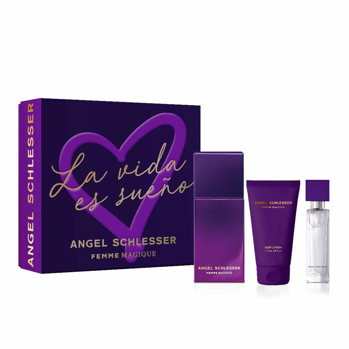 

Women's Perfume Set Angel Schlesser Woman Magic 3 Pieces