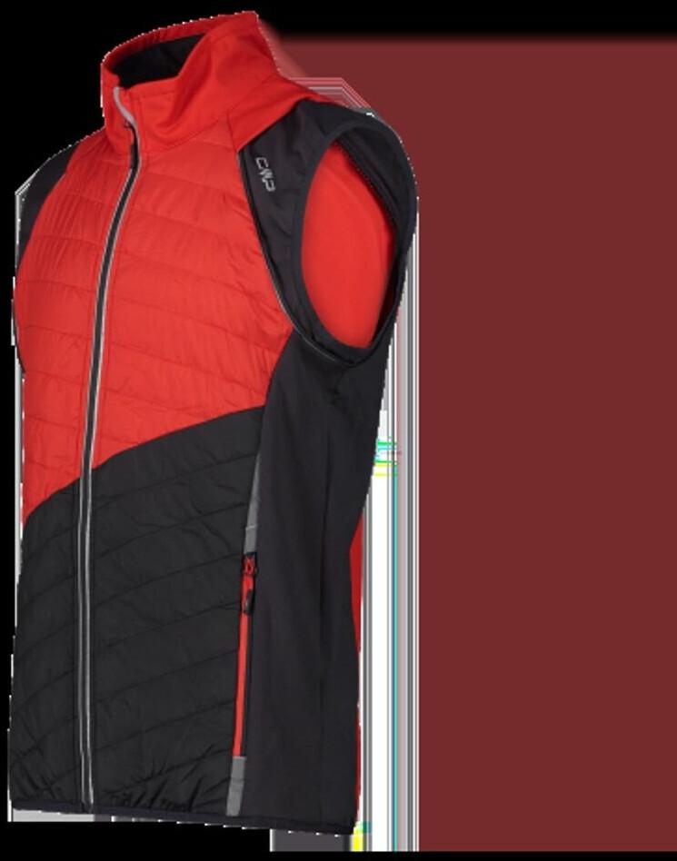 CMP Men's Hybrid Jacket Unlimitech with Detachable Sleeves Ferrari