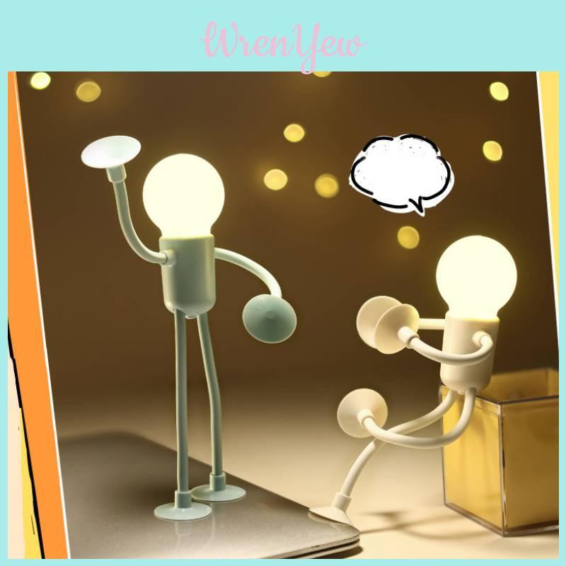 Whimsical Battery Powered Night Lamp With Charming Abstract Shape And Multiple Color Options Perfect For Gifts