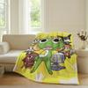 Anime K-Keroro G-Gunsou Blanket Warm Soft Suitable For Bedroom Sofa Bed Living Room Office Travel Camping Gifts