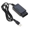 Car Auto OBD2 Diagnostic Tool Elm 327 USB Chip Code Reader Hs CAN/MS CAN Switch with Switch to Hide CH340T Car