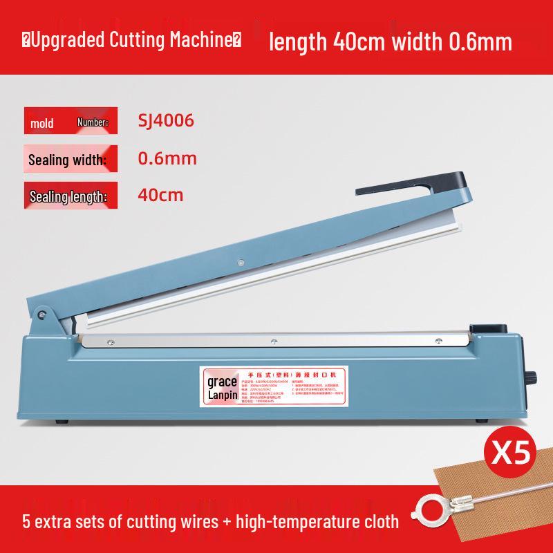 Heat Shrink Film Cutter & Sealer for Household & Commercial Packaging