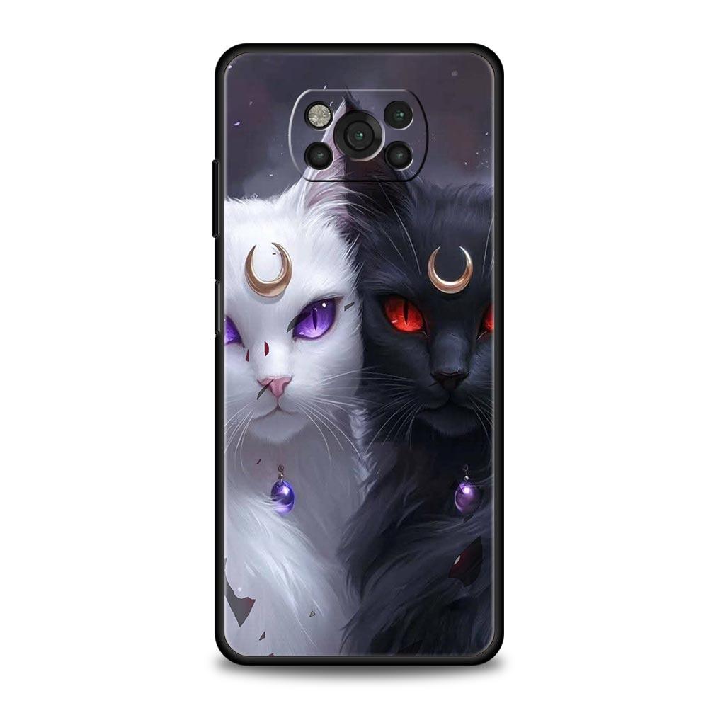 Cartoon Art Phone Case Cover for Xiaomi Poco F7 Ultra F6 F5 F4 F3 X6 X5 X4 X3 NFC C51 C55 M4 GT 5G Soft TPU Shell Fundas Capas