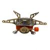 1Pc Portable Outdoor Camping Cassette Small Square Stove Windproof Burner Mini Small Square Stove Gas Stove