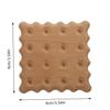 Biscuit Solid Wood Coaster Heat-Resistant Coaster Creative Cup Pad Home Decorative Coaster Table Mat Table Protection Coaster