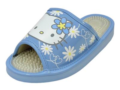 Hello Kitty Healthy Sandals, Women's Slippers, SA-4193L (Sax, Medium)